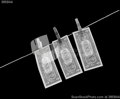 Image of Dollars on the wire