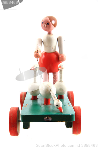 Image of old wooden toy 