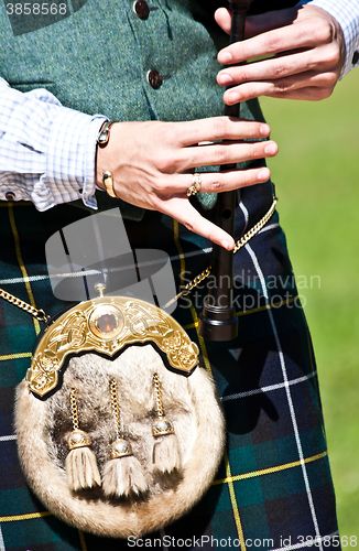 Image of Scottish bagpipe