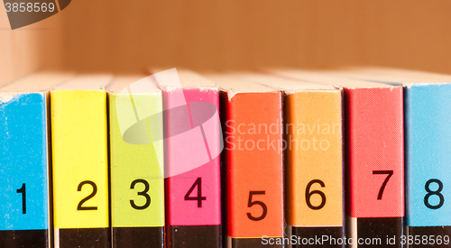 Image of Colered numbers