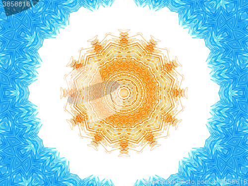 Image of Abstract background with concentric pattern 