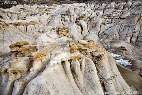 Image of Badlands Alberta  hoo doo