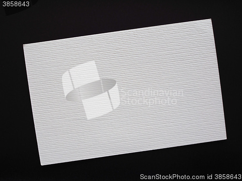 Image of Blank paper tag label