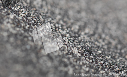 Image of Asphalt felt texture, selective focus