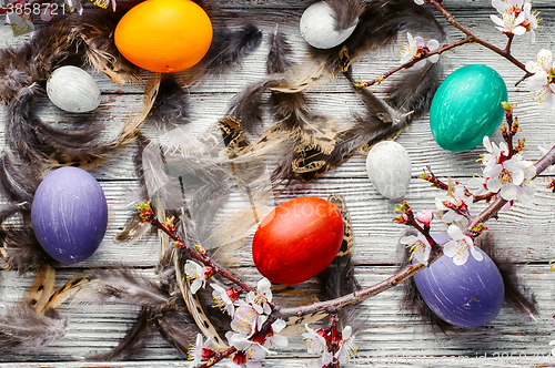 Image of Painted eggs for the holiday