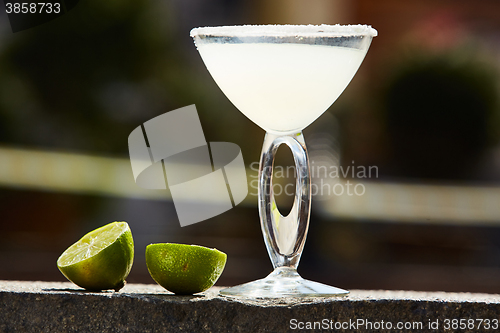 Image of Cocktail in margarita glass 