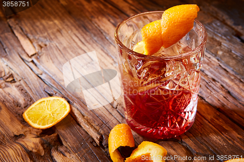 Image of Old fashioned cocktail 