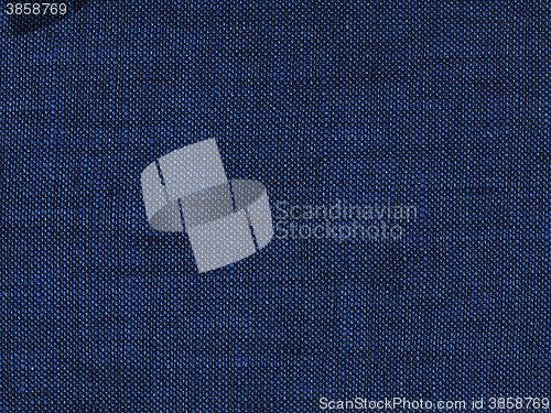 Image of Blue Fabric texture background
