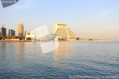 Image of Doha hotel area