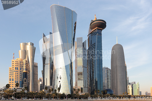 Image of Doha towers