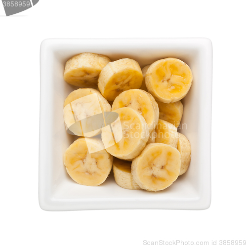 Image of Sliced banana