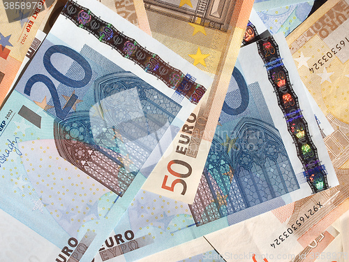 Image of Fifty and Twenty Euro notes
