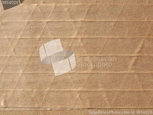 Image of Brown corrugated cardboard background