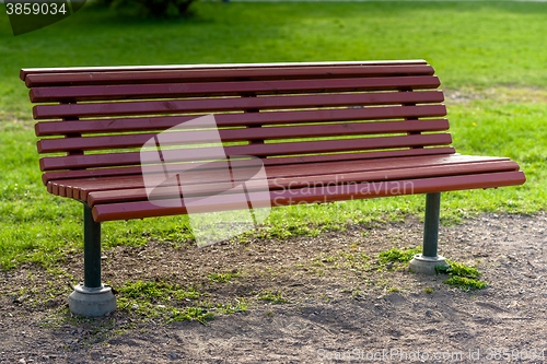 Image of Bench in the park