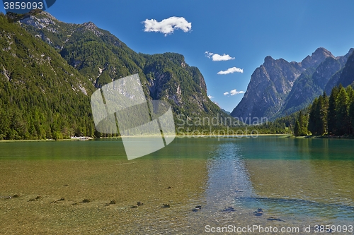 Image of Mountain Lake Landscape