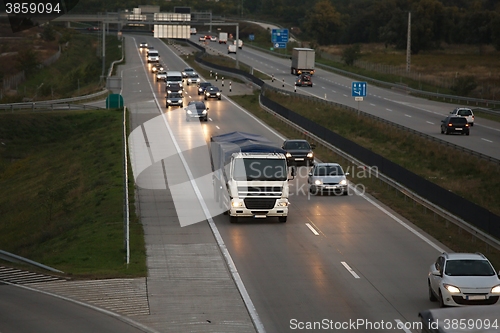 Image of Highway at dusk