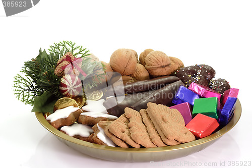 Image of Plate of Christmas Goodies