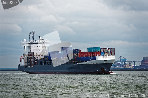 Image of Large cargo ship