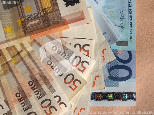 Image of Fifty and Twenty Euro notes