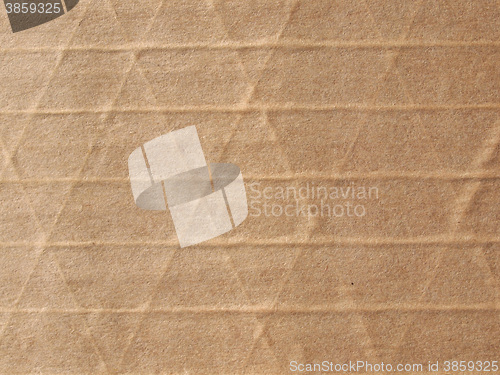 Image of Brown corrugated cardboard background
