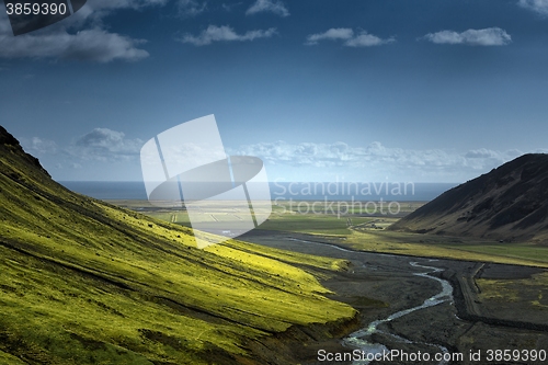 Image of Scenic mountain landscape shot