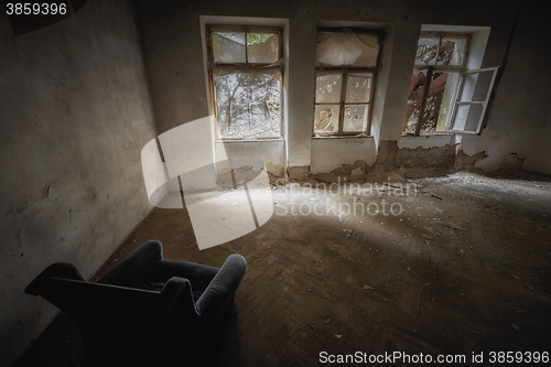 Image of Abandoned building interior