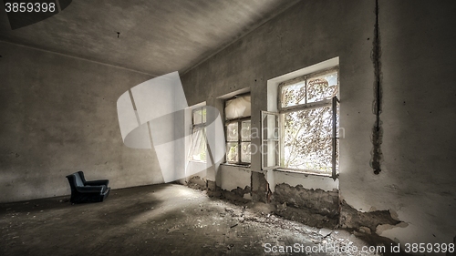 Image of Abandoned building interior