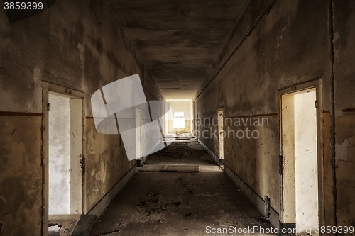 Image of Abandoned building interior