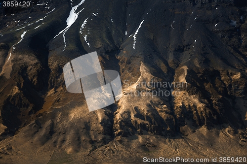 Image of Detail mountain view
