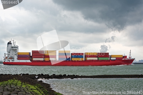 Image of Large cargo ship