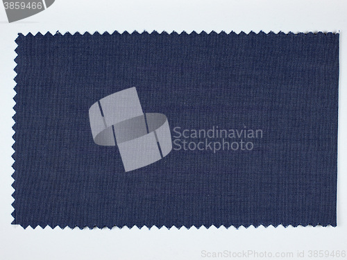 Image of Blue fabric sample