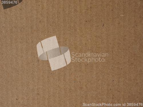 Image of Brown corrugated cardboard background