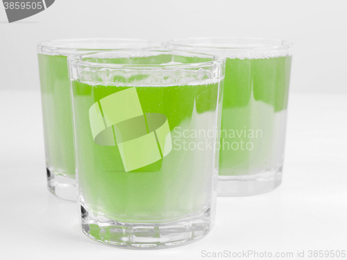 Image of Green apple juice