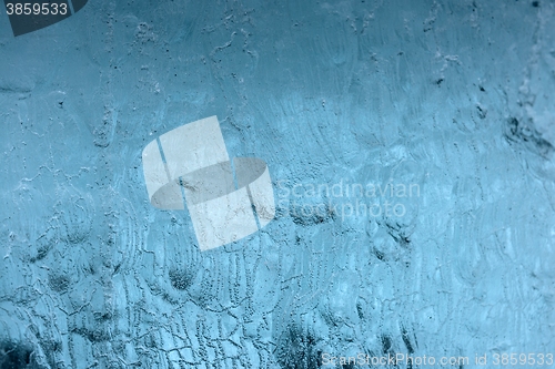 Image of Blue icebergs closeup