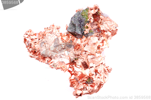 Image of natural copper isolated