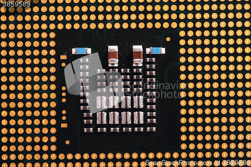 Image of computer chip texture 