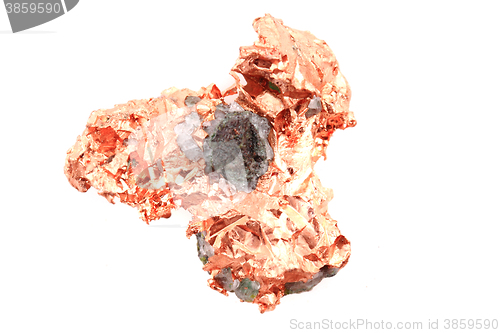 Image of natural copper isolated