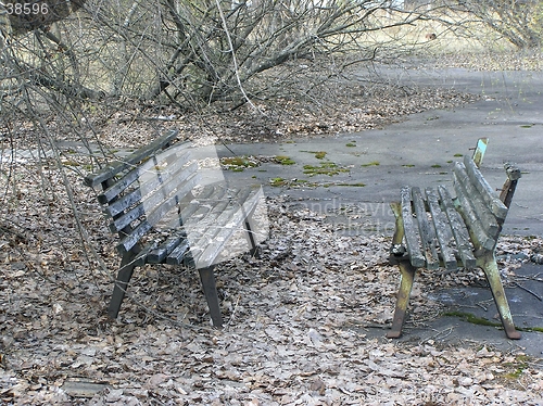 Image of Chernobyl benchs