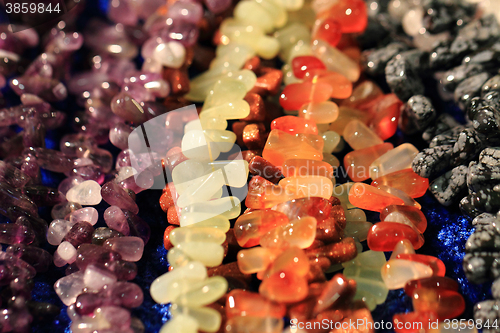 Image of color minerals background