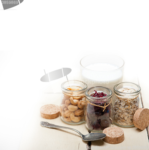 Image of healthy breakfast ingredients