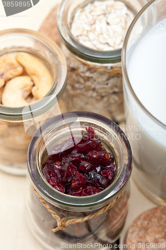 Image of healthy breakfast ingredients