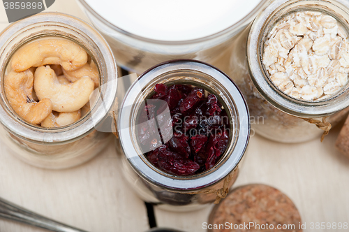 Image of healthy breakfast ingredients