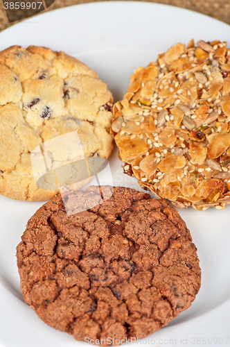 Image of Mixed cookies closeup