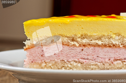 Image of tasty piece of cake 