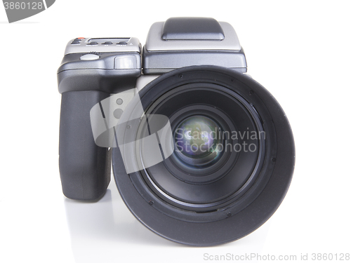 Image of professional medium format proffesional digital camera