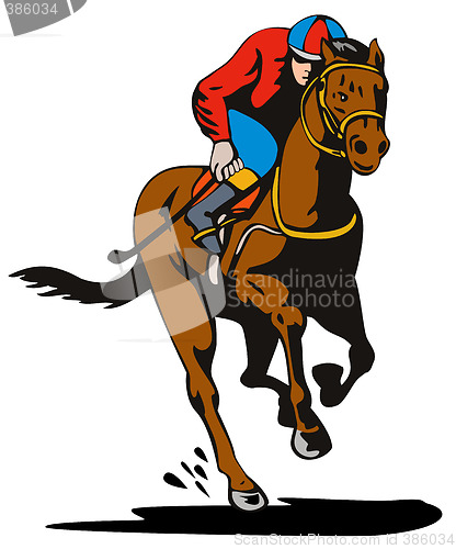 Image of Horse and rider