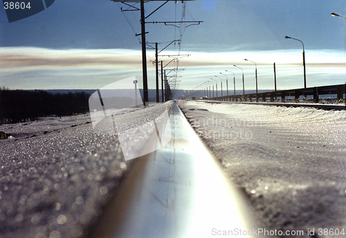 Image of Rail and wires