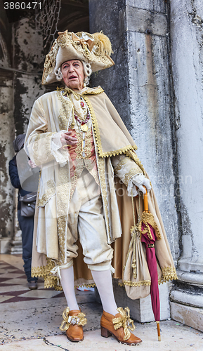 Image of Medieval Nobleman - Venice Carnival 2014