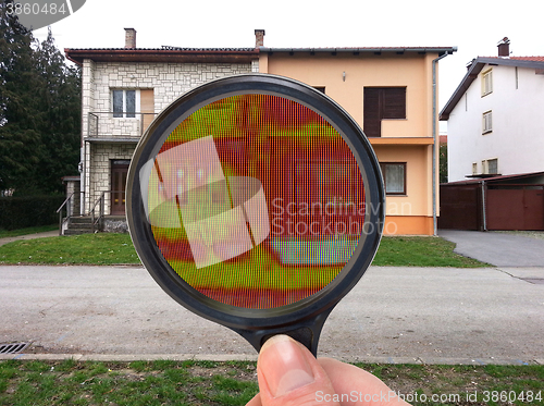 Image of Magnifying Glass Infrared