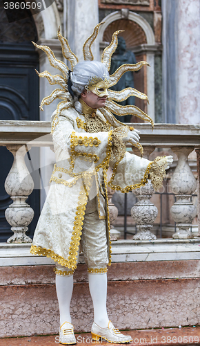 Image of Disguised Man - Venice Carnival 2014